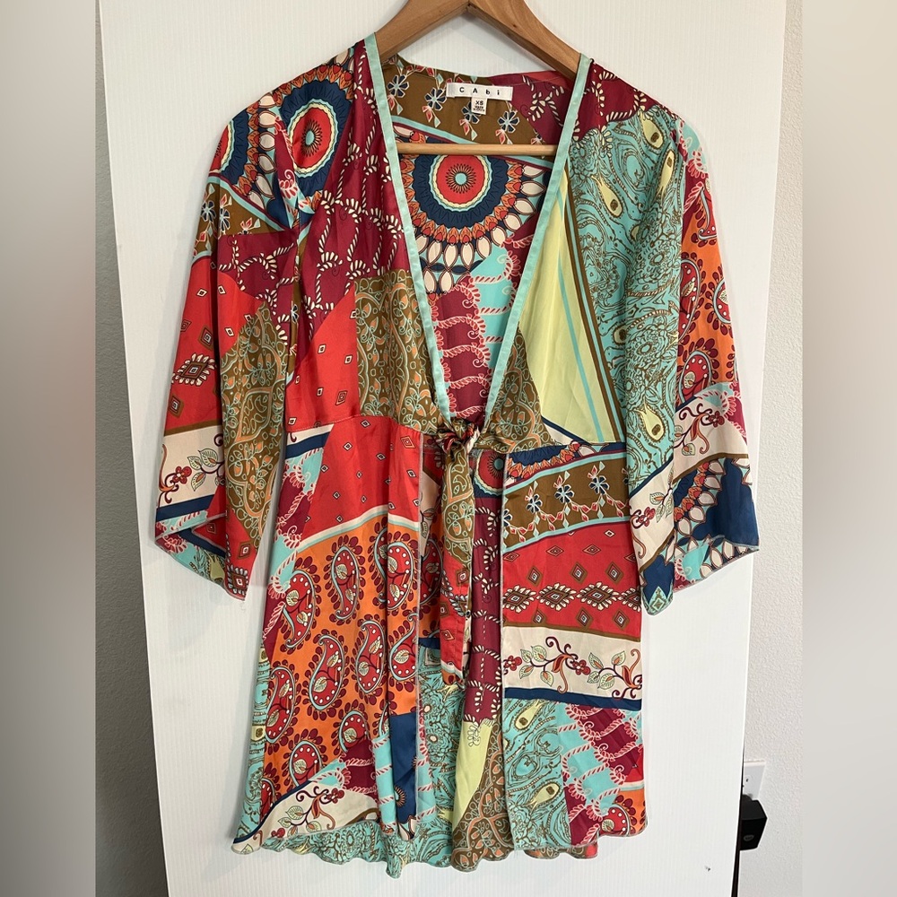 CABI colorful kimono - Picture 1 of 9